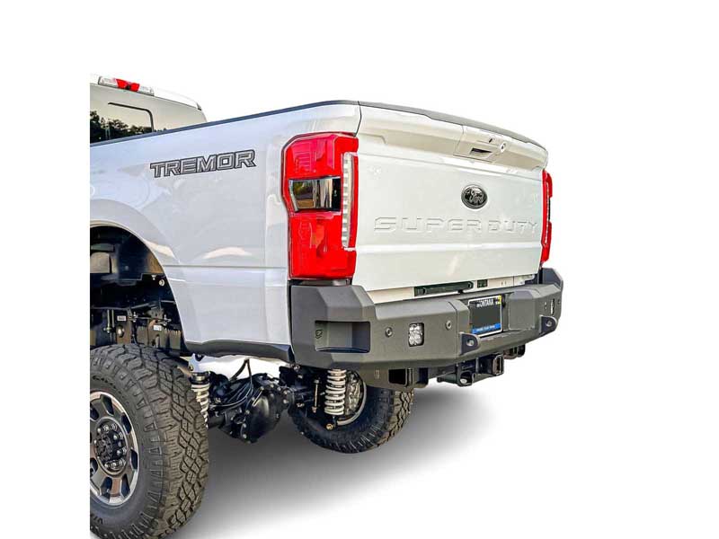 Chassis Unlimited CUB990752 Attitude Series Rear Bumper W/ Park Sensors for 2023-Up Ford F250/F350