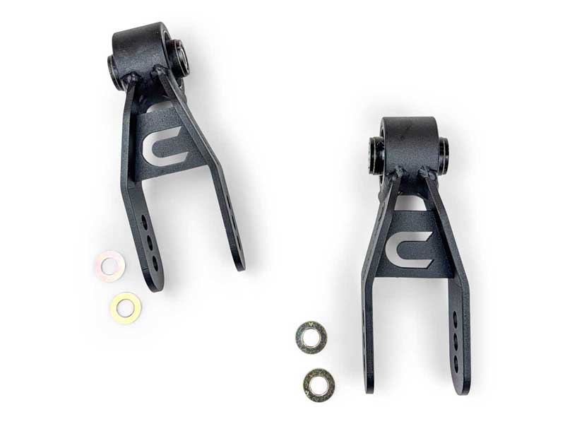 Clayton Off Road COR-1601900 Jeep Cherokee Adjustable Rear Shackles 1984-2001 XJ