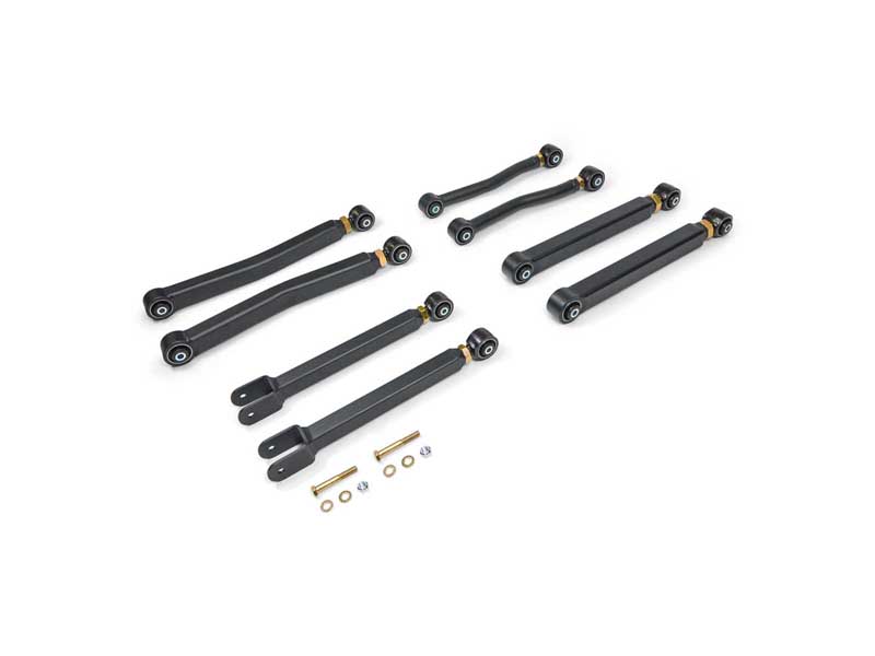 Clayton Off Road COR-1708200 Jeep Wrangler Overland Plus Short Control Arm Kit 2007-2018 JK