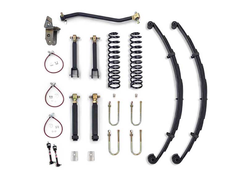 Clayton Off Road COR-2901045 Jeep Cherokee 4.5-inch Premium Short Arm Lift Kit 1984-2001 XJ