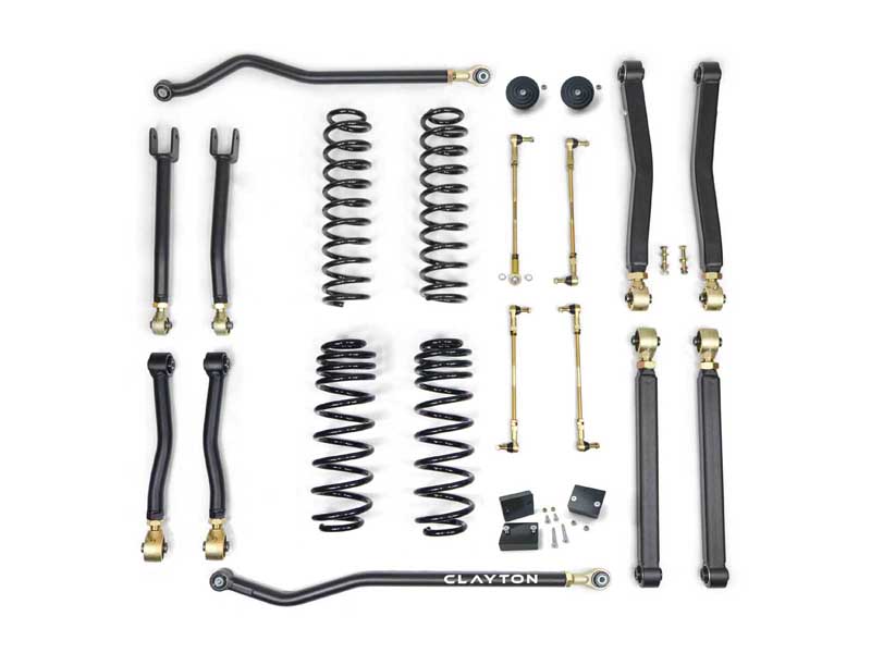 Clayton Off Road COR-2909115 Jeep Wrangler Diesel 1.5-inch Premium Lift Kit 2020-2023 JL