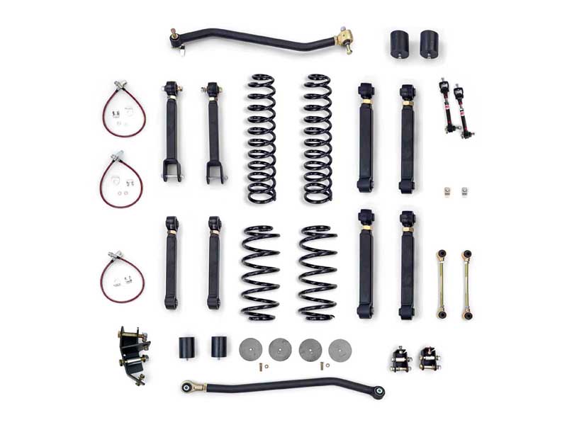 Clayton Off Road COR-3005040 Jeep Wrangler 4.0-inch Overland Plus Short Arm Lift Kit 1997-2006 TJ/LJ
