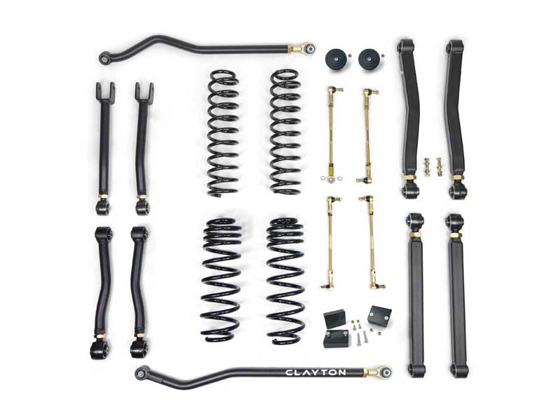 Clayton Off Road COR-3009615 Jeep Wrangler 4XE 1.5-inch Overland Plus Lift Kit 2021+ JL