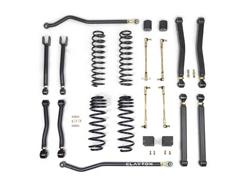 Clayton Off Road COR-3009635 Jeep Wrangler 4XE 3.5-inch Overland Plus Lift Kit 2021+ JL
