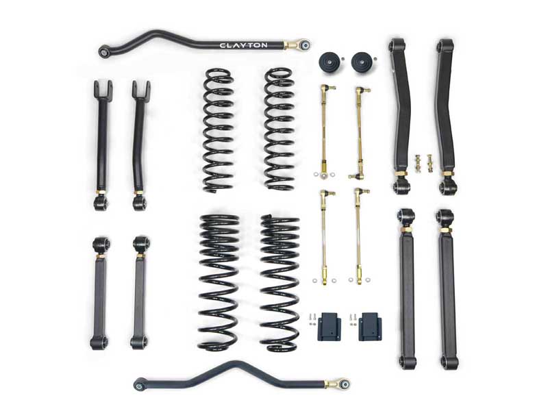 Clayton Off Road COR-3010115 Jeep Gladiator Diesel 1.5-inch Overland Plus Lift Kit 2021-2023 JT