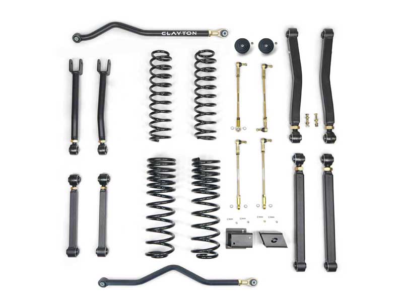 Clayton Off Road COR-3010125 Jeep Gladiator Diesel 2.5-inch Overland Plus Lift Kit 2021-2023 JT