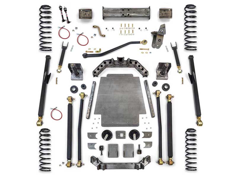 Clayton Off Road COR-3201331 8.0" Long Arm Lift Kit W/Rear Coil Conversion 1984-2001 Cherokee XJ