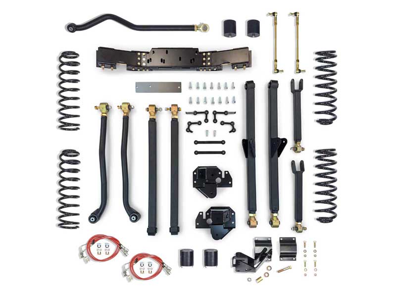 Clayton Off Road COR-3208225 Jeep Wrangler 2.5-inch Long Arm Lift Kit 2007-2018 JK
