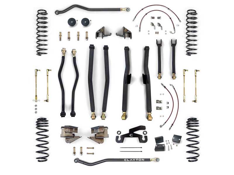 Clayton Off Road COR-3209335 Jeep Wrangler 392 Premium 3.5-inch Long Arm Lift Kit 2021+ JL
