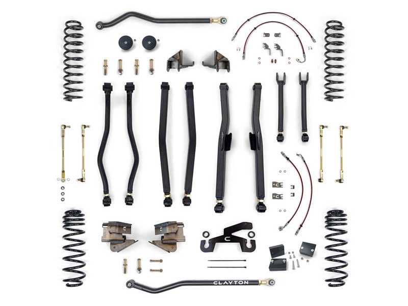 Clayton Off Road COR-3409335 Jeep Wrangler 392 Overland Plus 3.5-inch Long Arm Lift Kit 2021+ JL