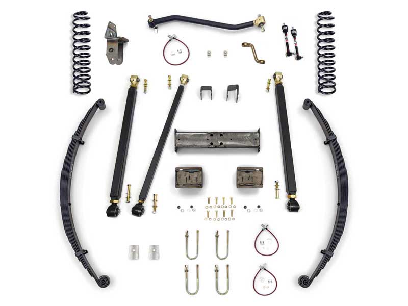 Clayton Off Road COR-3601021 Jeep Cherokee 6.5-inch Pro Series 3 Link Long Arm Lift Kit 1984-2001 XJ