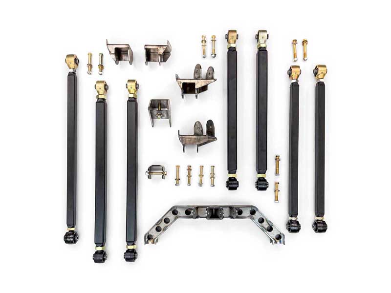 Clayton Off Road COR-4805011 Jeep Wrangler Pro Series 3 Link Long Arm Upgrade Kit 1997-2006 TJ
