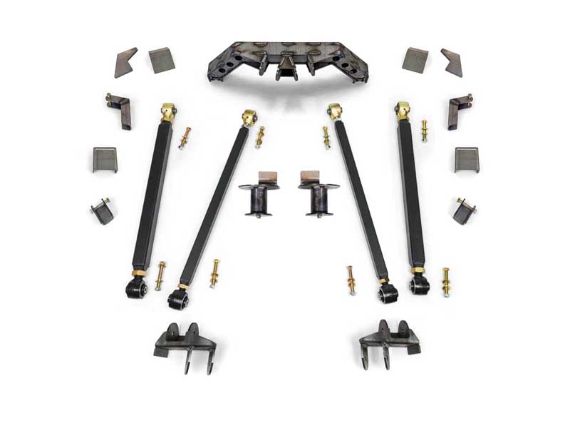 Clayton Off Road COR-4805302 Pro Series Rear Long Arm Upgrade Kit W/5" Stretch 1997-2006 Wrangler TJ