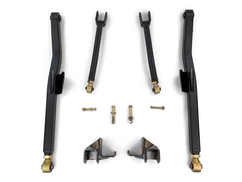 Clayton Off Road COR-4809201 Jeep Premium FRONT Long Arm Upgrade Kit 3.6-V6/2.0-I4 2018+, JL/JT