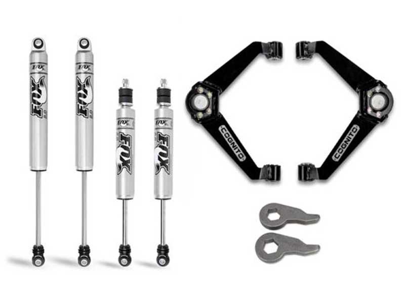 Cognito Motorsports 110-P0753 3" Leveling Kit With Fox Ps 2.0 Ifp Shocks for 2001-2010 GM 2500-3500