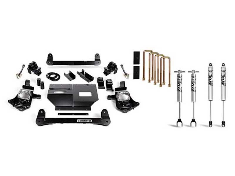 Cognito Motorsports 110-P0778 4" Lift Kit with Fox Psmt 2.0 Shocks for 2011-2019 GM 2500/3500 2/4WD