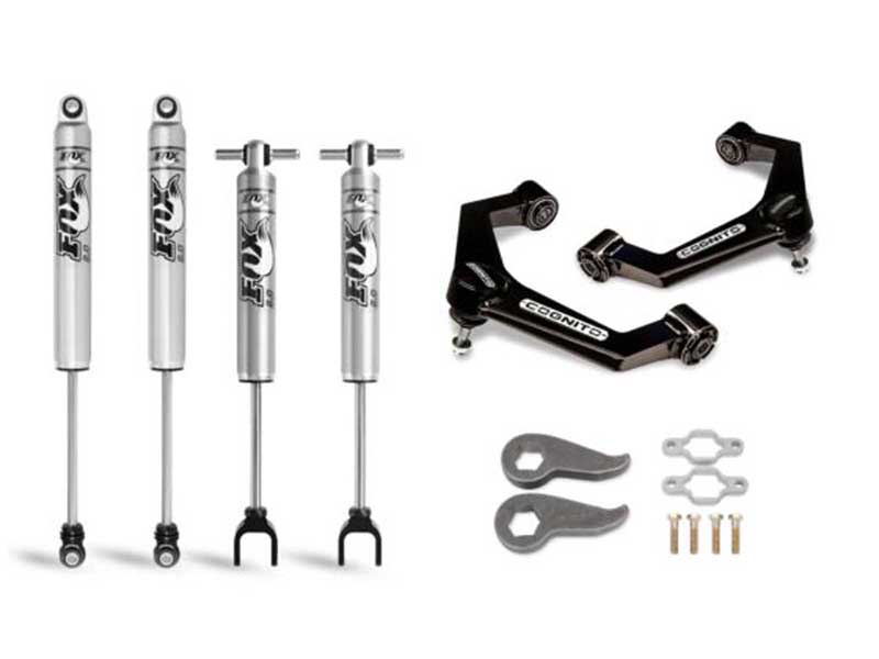 Cognito Motorsports 110-P0928 3" Leveling Kit with Fox Ps 2.0 Ifp Shocks for 2011-2019 GM 2500/3500