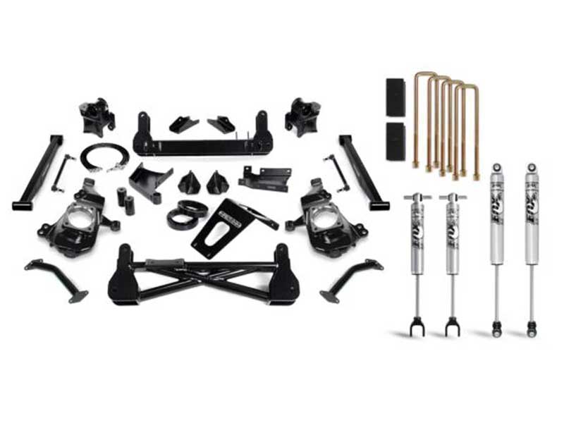 Cognito Motorsports 110-P1032 7" Lift Kit with Fox Psmt 2.0 Shocks For 2020-2024 GM 2500/3500 2/4WD
