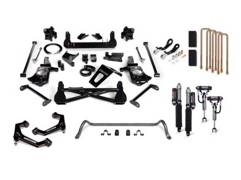 Cognito Motorsports 210-P1174 7" Lift Kit with Elka 2.5 Shocks for 2011-2019 GM 2500/3500 2/4WD