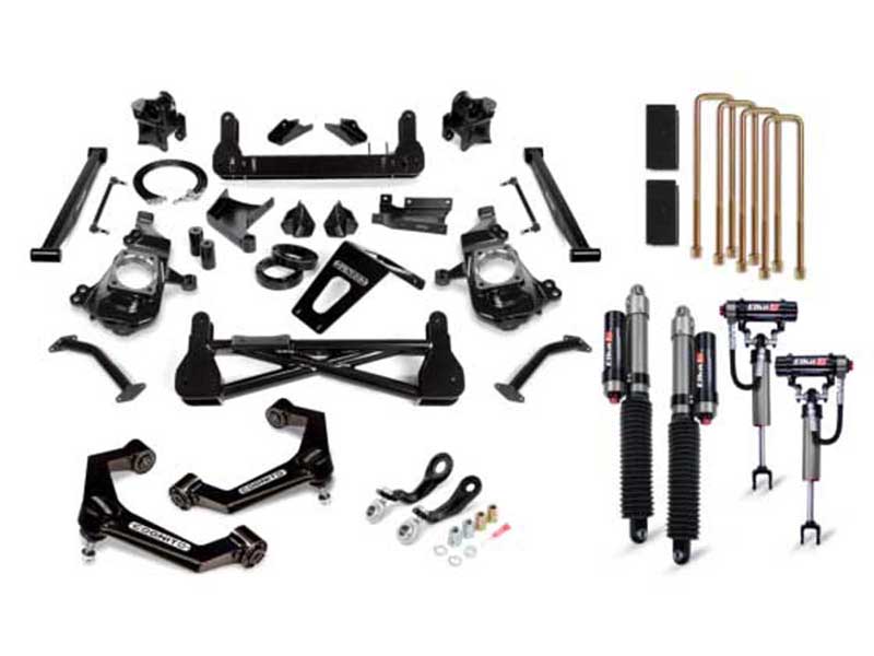Cognito Motorsports 210-P1183 7" Lift Kit with Elka 2.5 Reservoir Shocks For 2020-2024 GM 2500/3500