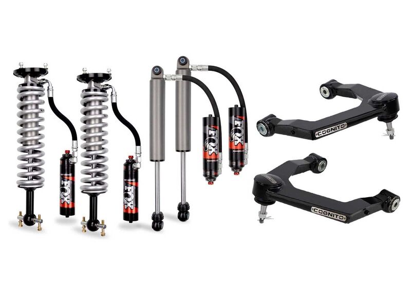Cognito 210-P1298 1" Ball Joint Leveling Kit W/Fox 2.5 Shocks for 19-25 Trail Boss/ZR2/AT4/AT4X 1500