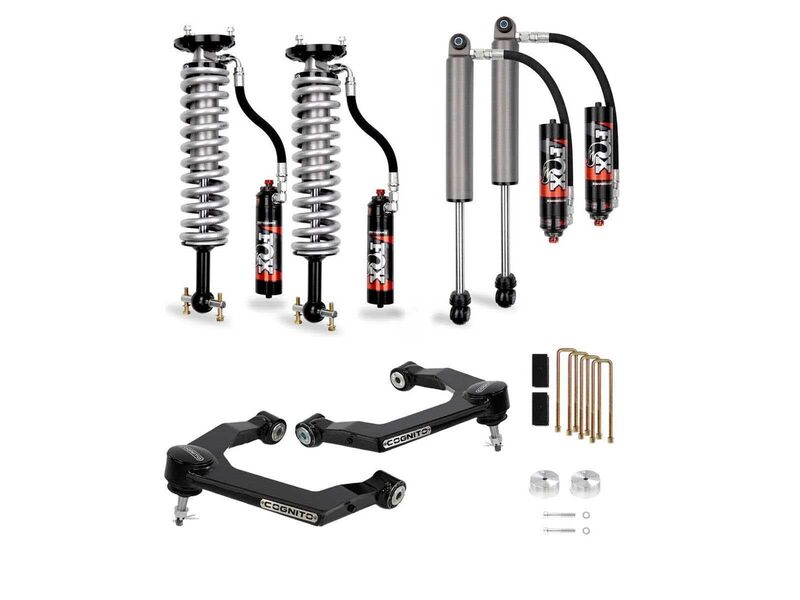 Cognito Motorsports 210-P1299 3-Inch Elite Leveing Kit with Fox 2.5 Shocks