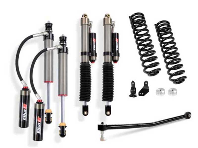 Cognito 220-P1133 2" Leveling Kit W/2.5 Elka Remote Reservoir Shocks for 2017-2019 F250/F350 4WD