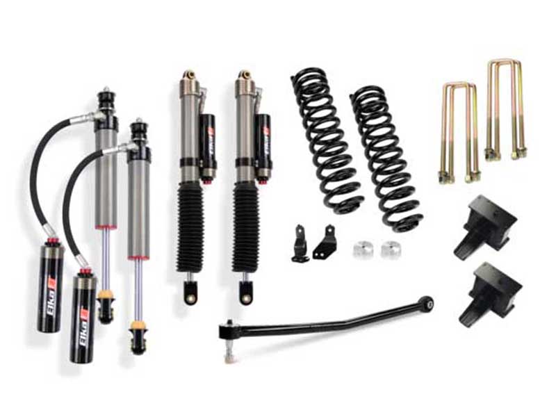 Cognito 220-P1134 3" Lift Kit W/Elka 2.5 Remote Reservoir Shocks for 2020-2024 F250/F350 4WD