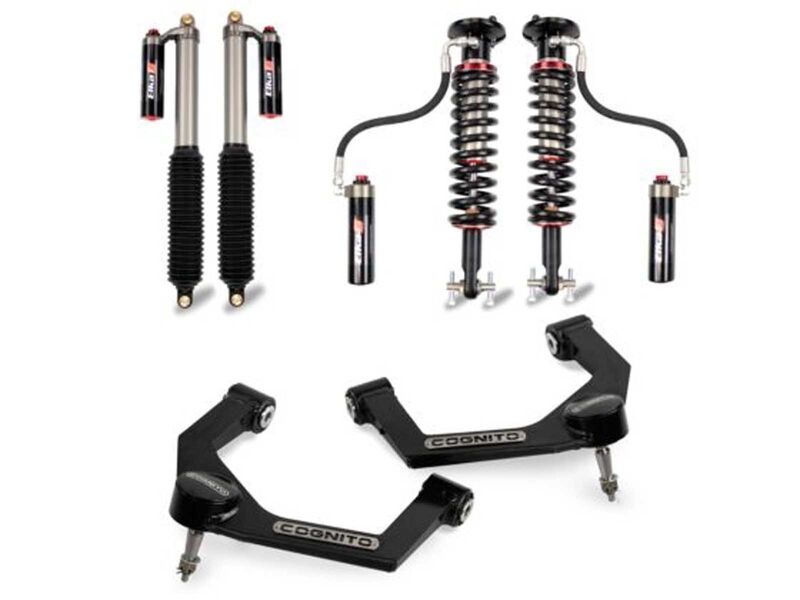 Cognito Motorsports 220-P1141 2.5" Leveling Kit W/Elka 2.5 Reservoir shocks for 2021-2023 F150 4WD