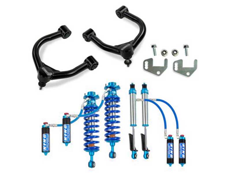 Cognito 535-P1227 3" Leveling Kit W/King 2.5 Reservoir Shocks for 2022-2024 Tundra w/ Rear Air Ride