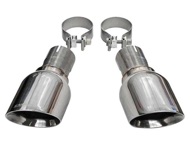 Corsa 14067 Single 2.5" Inlet / 4.5" Outlet Polished Pro-Series Tip Kit for 2011-2021 Grand Cherokee
