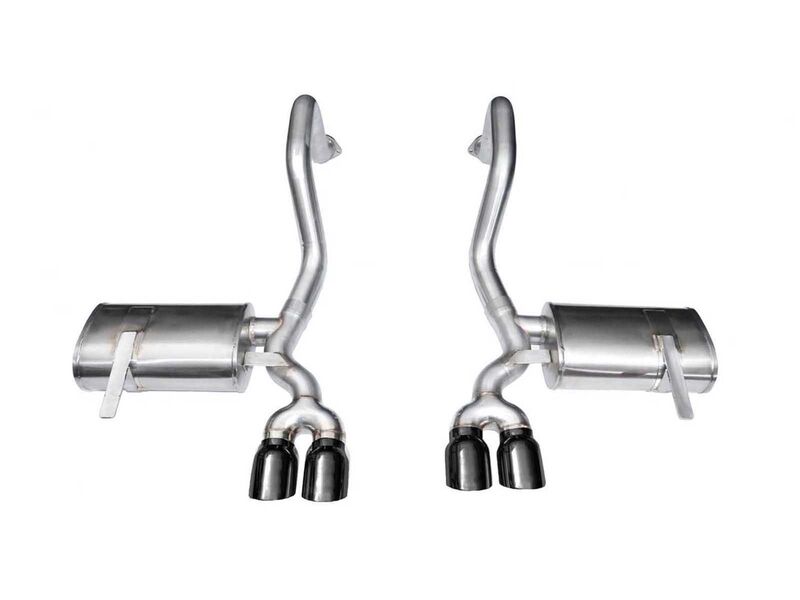 Corsa 14132BLK Xtreme Axle-Back Exhaust with Black Tips for 1997-2004 Corvette C5 Z06 5.7