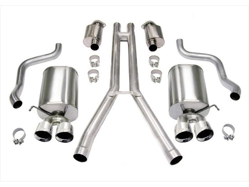 Corsa 14156 Sport Cat-Back Exhaust with Polished Tip for 2004-2008 Cadillac XLR 4.6