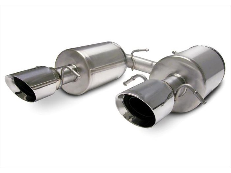Corsa 14157 RSC Sport Touring Dual Rear Exit Axle-back Exhaust System for 2005-2007 Cadillac STS 4.6
