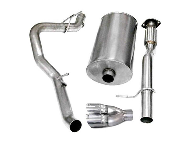 Corsa 14246 Sport Cat-Back Exhaust with Polished Tip for 2007-2008 Chevrolet Suburban 1500 5.3