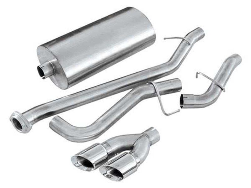Corsa 14261 Sport Cat-Back Exhaust with Polished Tip for 1999-2006 Sierra Reg Cab/Short Bed 1500 4.8