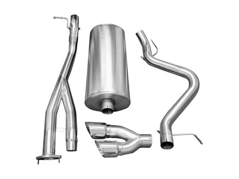 Corsa 14279 Sport Cat-Back Exhaust with Polished Tip for 2003-2007 Silverado Short Bed SS 6.0