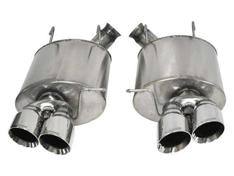 Corsa 14321 Sport Axle-Back Exhaust with Polished Tip for 2013-2014 Ford Mustang Shelby GT500 5.8