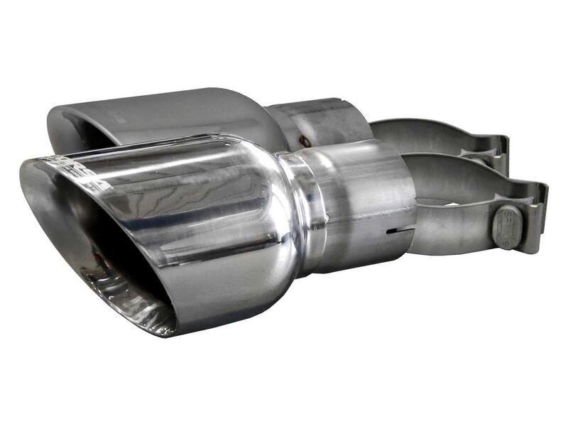 Corsa 14346 3" Inlet / 4.5" Outlet Polished Tip Kit (For Corsa Exhaust Only) for 2015-25 Mustang GT