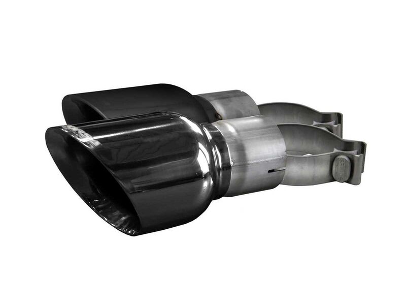 Corsa 14346BLK 3" Inlet / 4.5" Outlet Black Tip Kit (For Corsa Exhaust Only) for 2015-25 Mustang GT