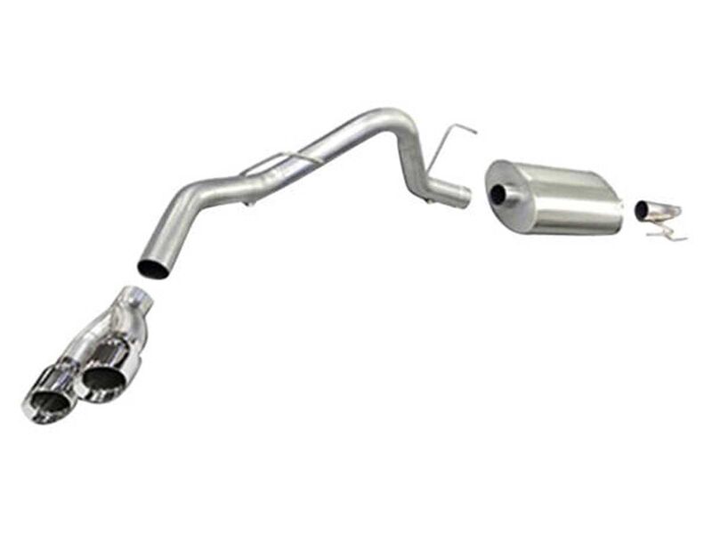 Corsa 14392 Sport Cat-Back Exhaust with Polished Tip for 2011-2014 Ford F-150 EcoBoost 3.5L V6