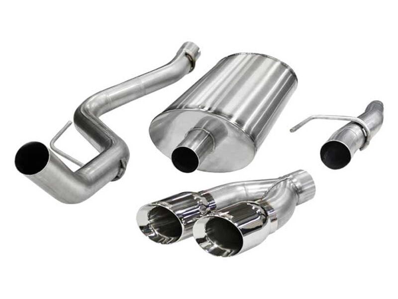 Corsa 14393 Sport Cat-Back Exhaust with Polished Tip for 2011-2014 Ford F-150 5.0