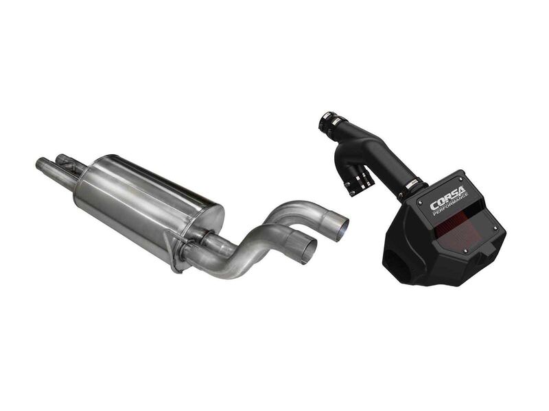 Corsa 14398PB 3" Muffler Upgrade & Air Intake Bundle 2017-2020 Ford F-150 Raptor