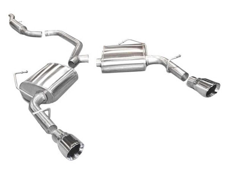 Corsa 14413 Sport Cat-Back Exhaust with Polished Tip for 2011-2014 Chrysler 200/Dodge Avenger V6