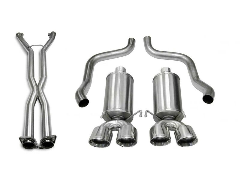 Corsa 14469CB6 Xtreme Axle-Back Exhaust for 2005-2007 Corvette C6 6.0