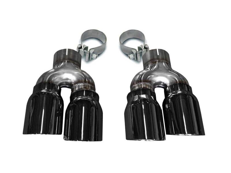 Corsa 14479BLK 4" In/Out Twin Black Tips for 2012-2018 BMW M5/M6 & 2016-2019 ATS-V W/CORSA Exhaust