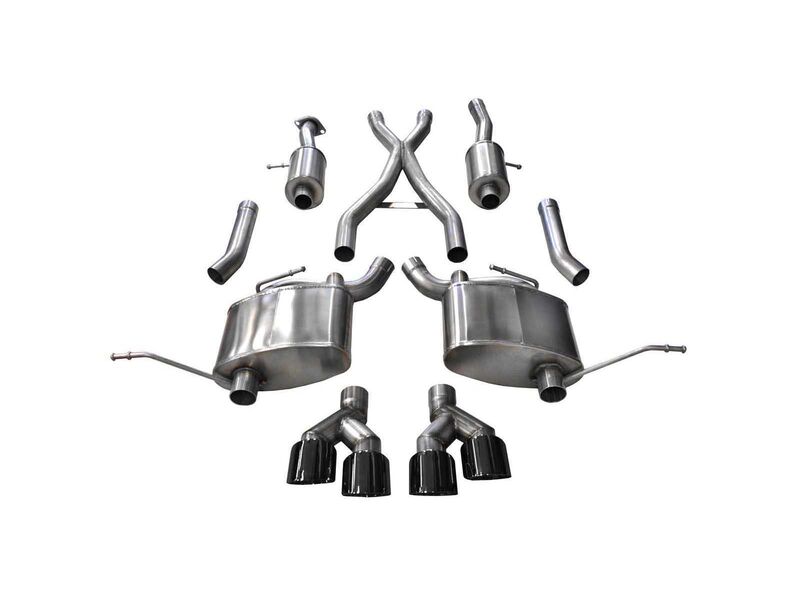 Corsa 14492BLK Black Exhaust Tip Kit for 2010-2014 Volkswagen Golf