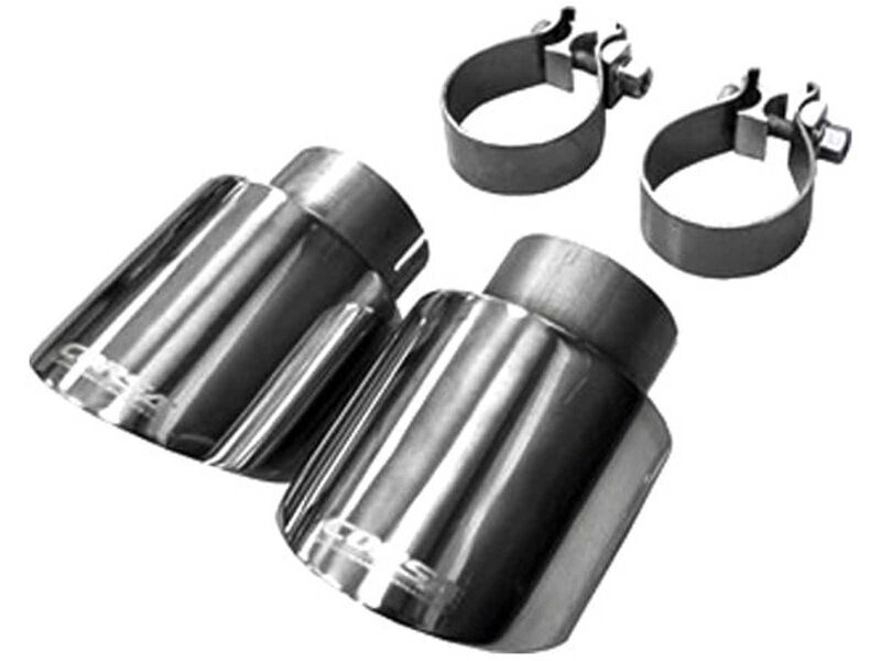 Corsa 14497 Corsa Polished Two 4-inch Polished Pro-Series Tips for 2010-2014 Volkswagen R Mk6