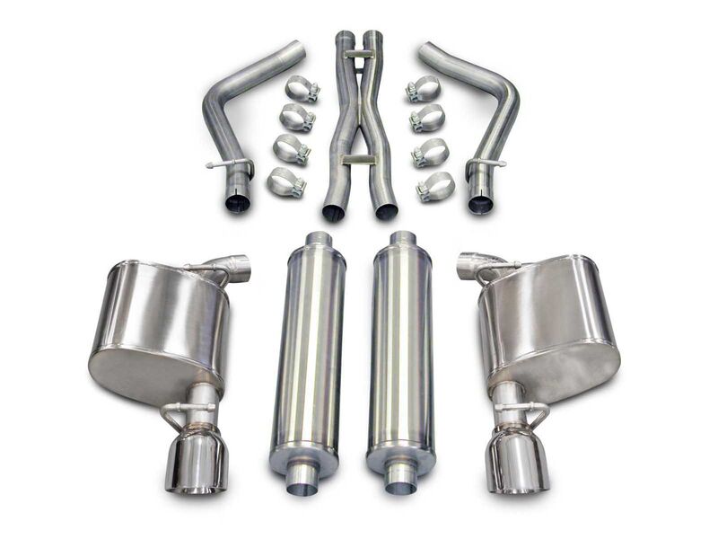 Corsa 14535 Sport Cat-Back Exhaust with Polished Tip for 2011-2013 Chrysler 300 R/T 5.7