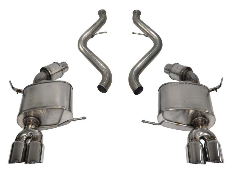 Corsa 14568 Sport Cat-Back Exhaust with Polished Tip for 2008-2012 BMW M3 Coupe/Convertible
